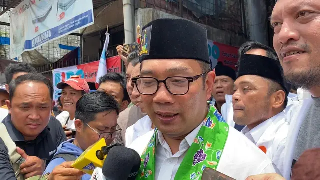 Pernyataan Ridwan Kamil saat Kunjungi Pedagang