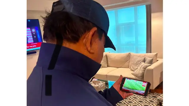 Prabowo Nonton Laga Timnas Indonesia vs Jepang