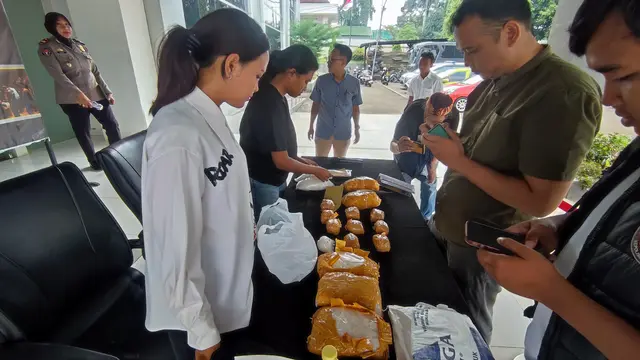 Polres Bogor Gagalkan Peredaran 6,9 Kg Sabu