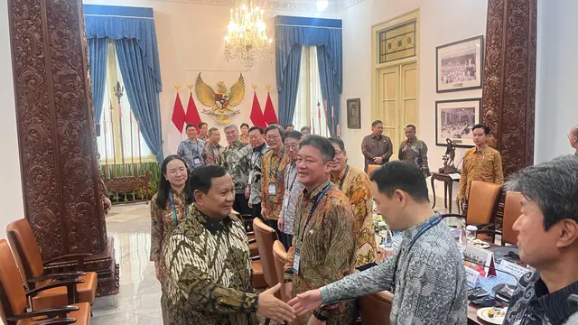 Prabowo-Gibran Gelar Pertemuan dengan Federasi Industri Korea