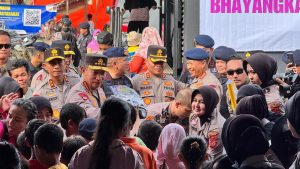 Kapolri Tinjau Posko Pengungsian di Aceh Tamiang